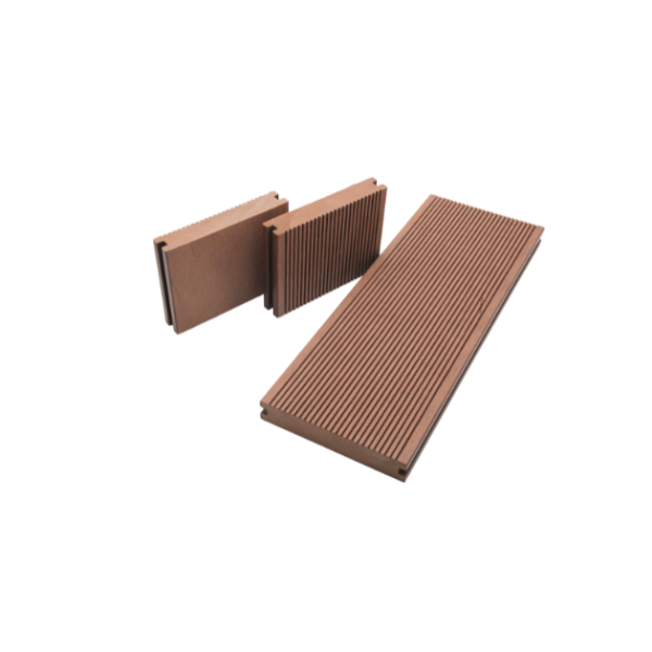 Solid WPC Decking with groove