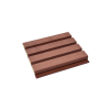 ASA Co-extruded Slatted Wall Panel