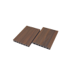 PE Double wood grain finish decking