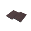 PE Double wood grain finish decking